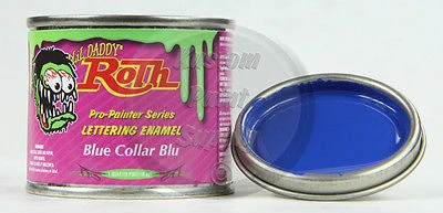 1/4 Pint - Lil' Daddy Roth Pinstriping Enamel - Blue Collar Blu