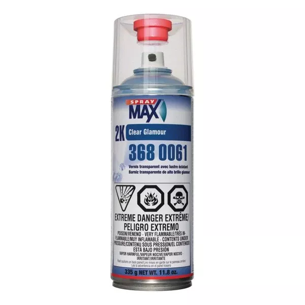 1 Aerosol - Spray Max - 2K Glamour High Gloss Clearcoat 3680061