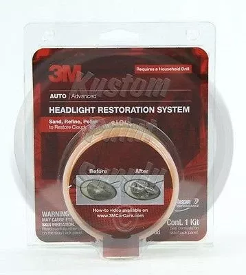 1 Kit - 3M - Headlight Len Restore System 39008