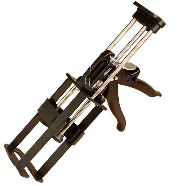 200ml & 220ml Dual Cartridge Applicator Gun for 1:1 & 2:1 Dispensing Adhesives, Panel Bonding, Plastic Repair