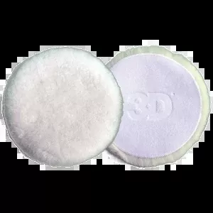 3D - 8" White Lamb's Wool Cutting Pad