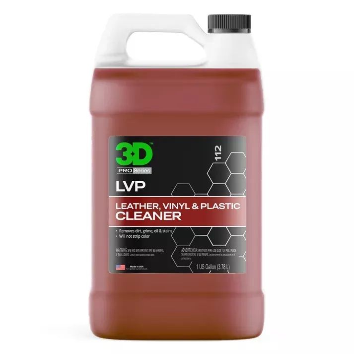 3D LVP Cleaner - Leather, Vinyl & Plastic Cleaner - 1 gal