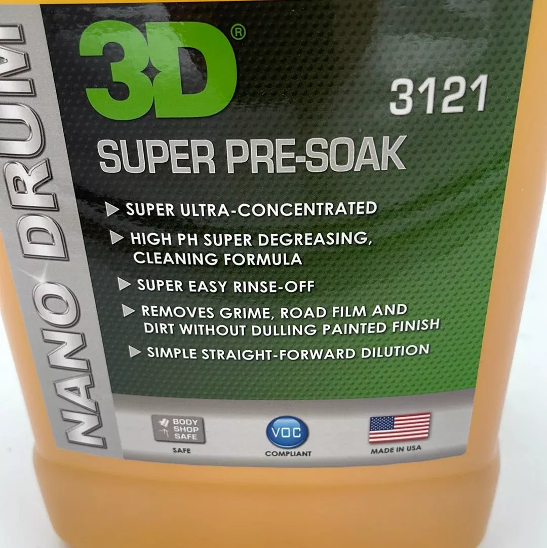 3D Nano Drum Super Pre-Soak 1Gal