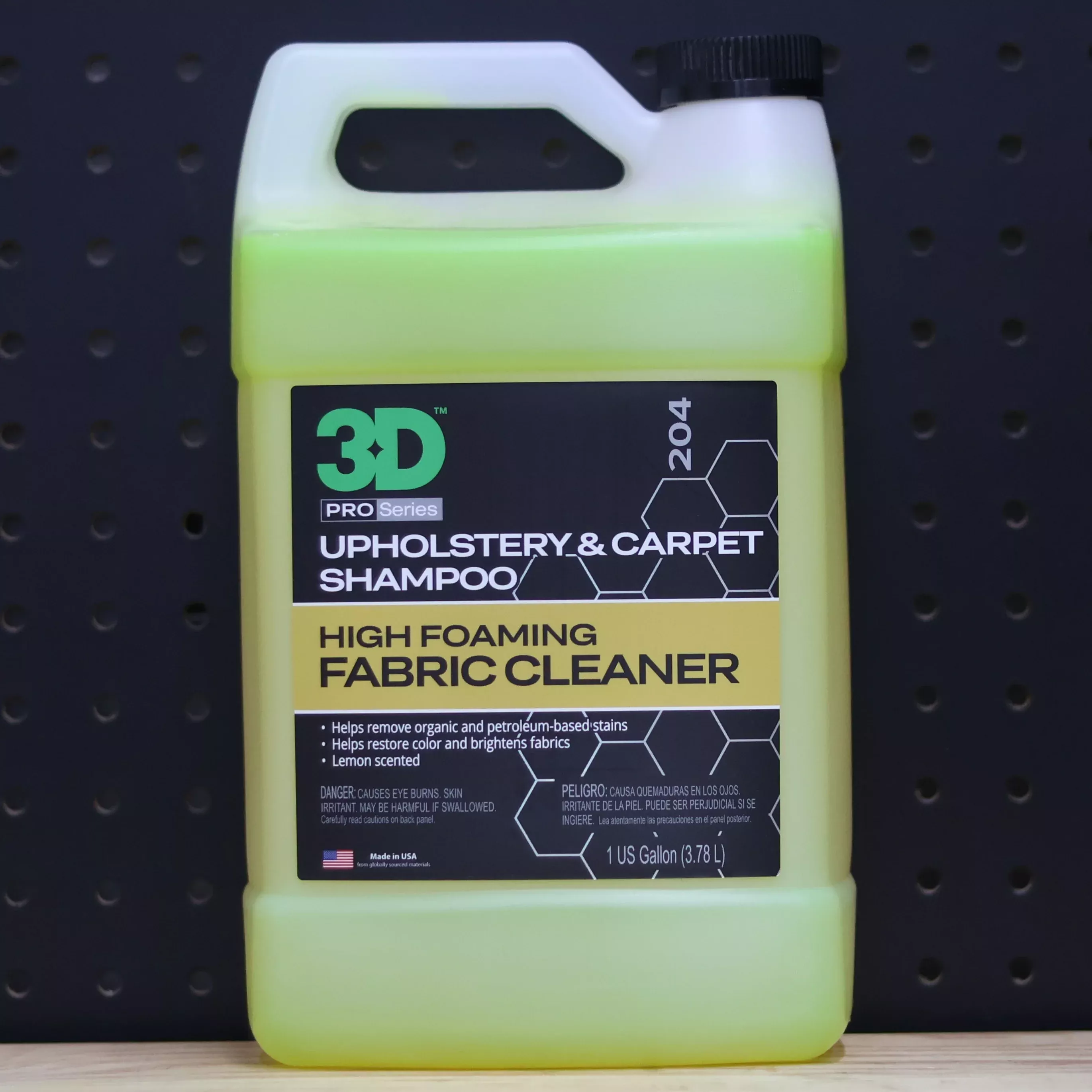 3D Upholstery & Carpet Shampoo 1 Gallon
