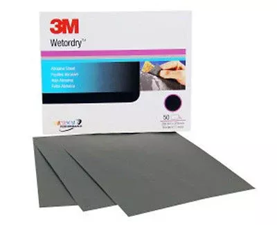 3M 02043 Wetordry 220 Grit Sand Paper