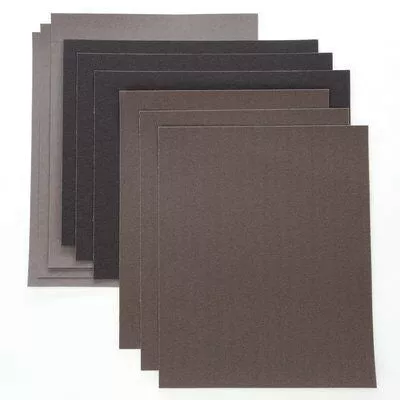 3M 02408 211K Cloth Sanding Sheet 9 in x 11 in 120 Grit Black Fine