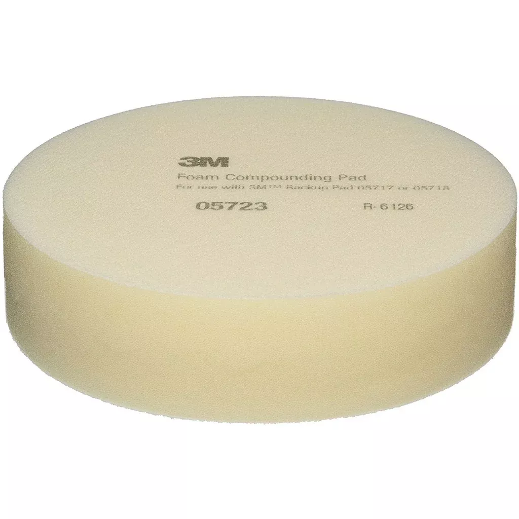 3M 05723 - 8" Foam Compounding Pad, Pack of 2 Pads