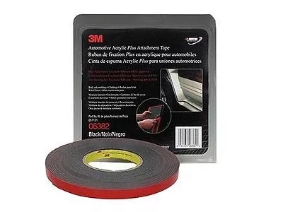3M 06382 Automotive Acrylic Plus Attachment Tape Black