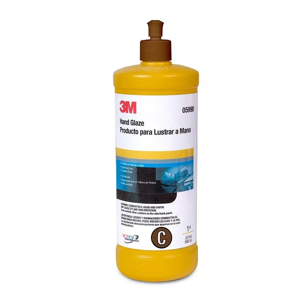 3M 5990 Hand Glaze Imperial Car Polish 3M 1 Quart