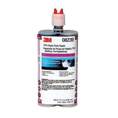 3M 8239 Plastic Part Repair 200 mL Black Paste Cartridge