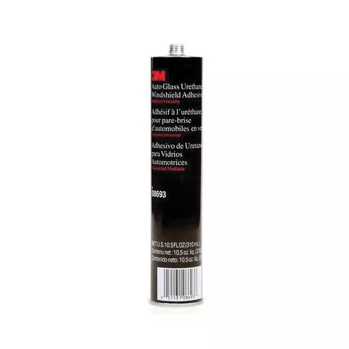 3M Auto Glass Urethane Windshield Adhesive 8693 10.5 oz Black Cartridge