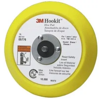 3M Hookit 6" Disc Pad - 05776