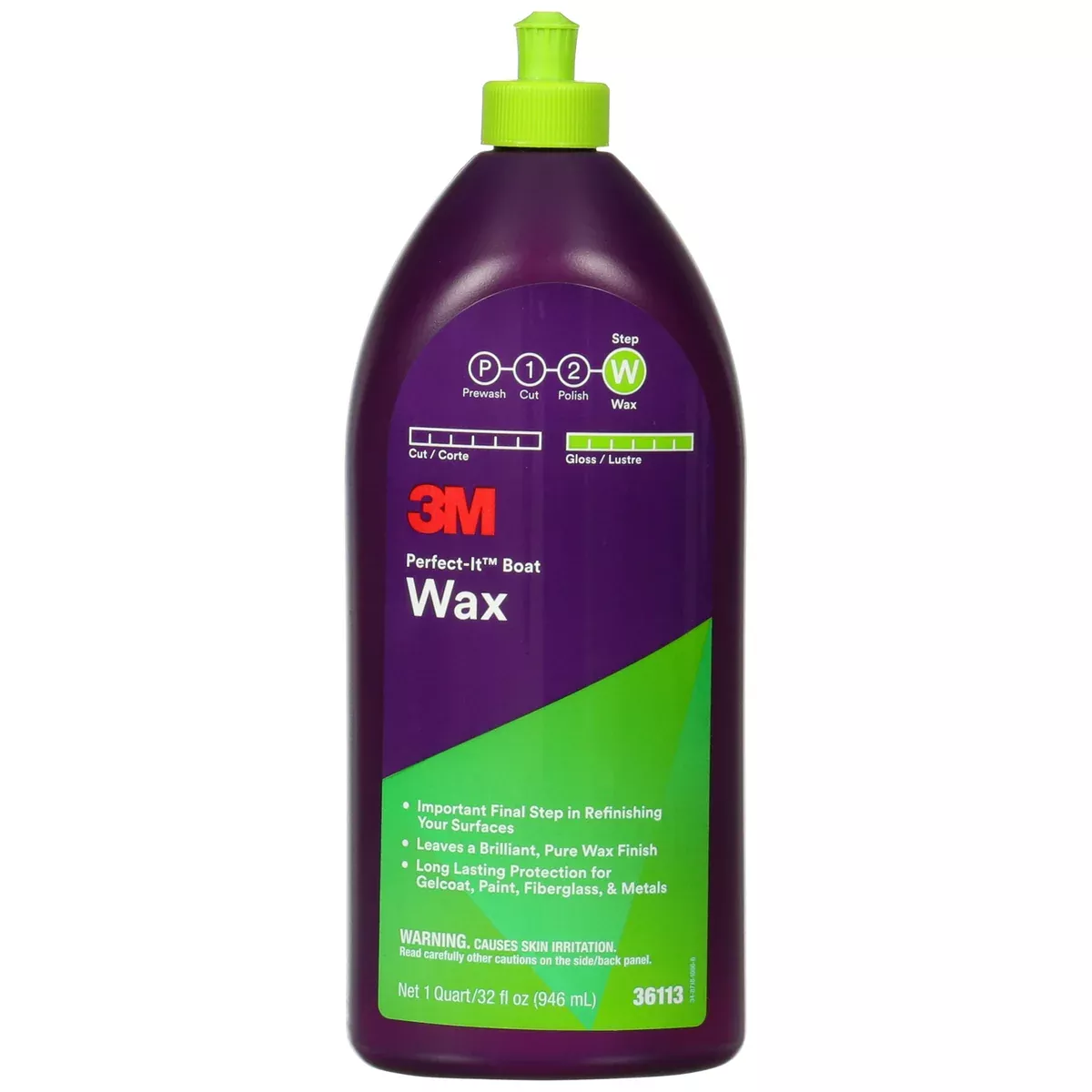 3M Perfect-It Boat Wax 36113 - 32 oz