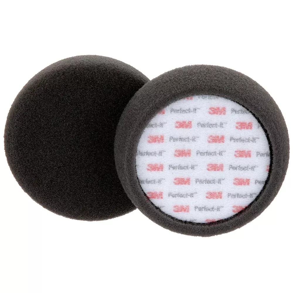 3M Perfect-It Foam Polishing Pad 30042 - 4 inch - Black (2-Pack)