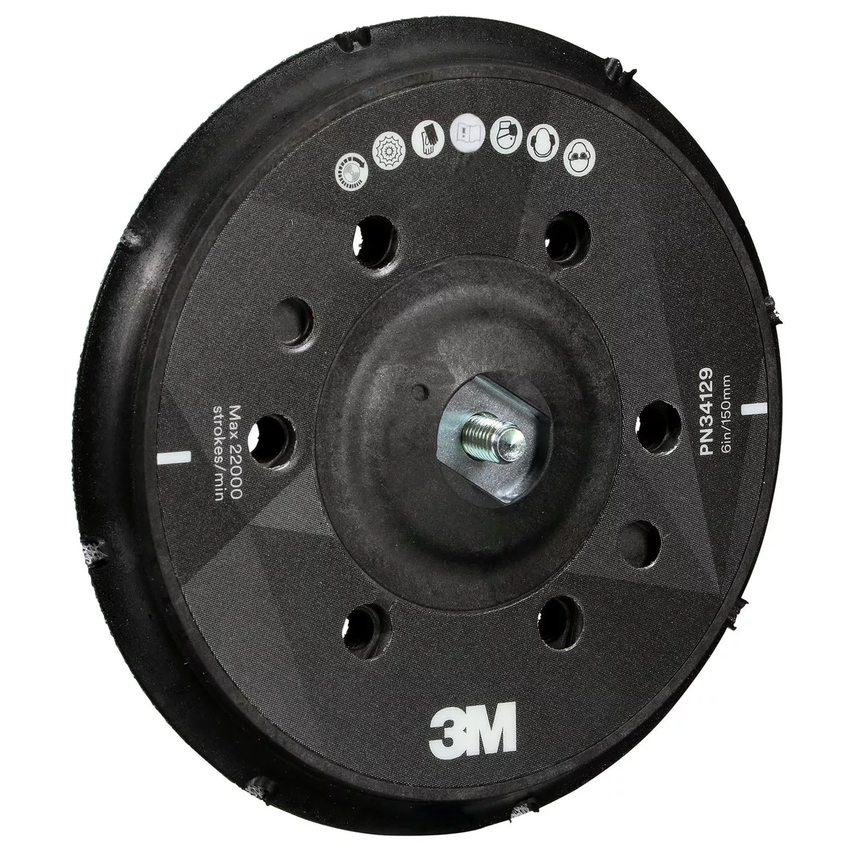 3M Perfect-It Random Orbital Polisher Back-up Pad 34129 - 6 inch