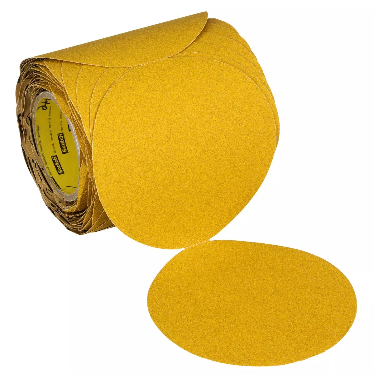 3M Stikit Gold Abrasive Disc Roll 09310, 40D, 6 in (150 mm), No Hole, 100 pcs/RL