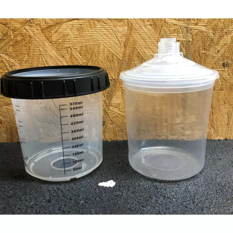 3P - 650mL Disposable Paint Cup Liners - Case of 50