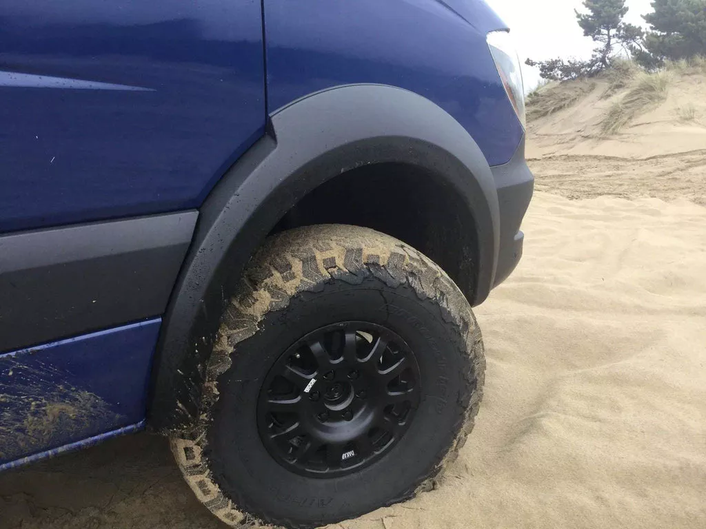 4x4 OVERSIZED Fender Flare Kit for Sprinter 2007-2018
