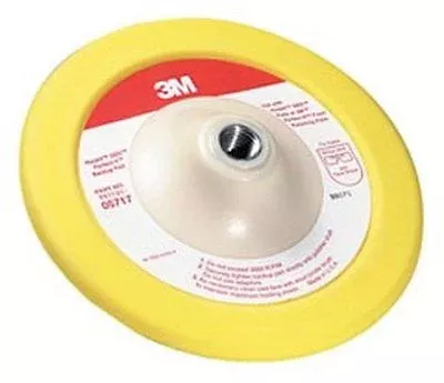 5717 05717 3M Hook it Backup 7" Pad Yellow
