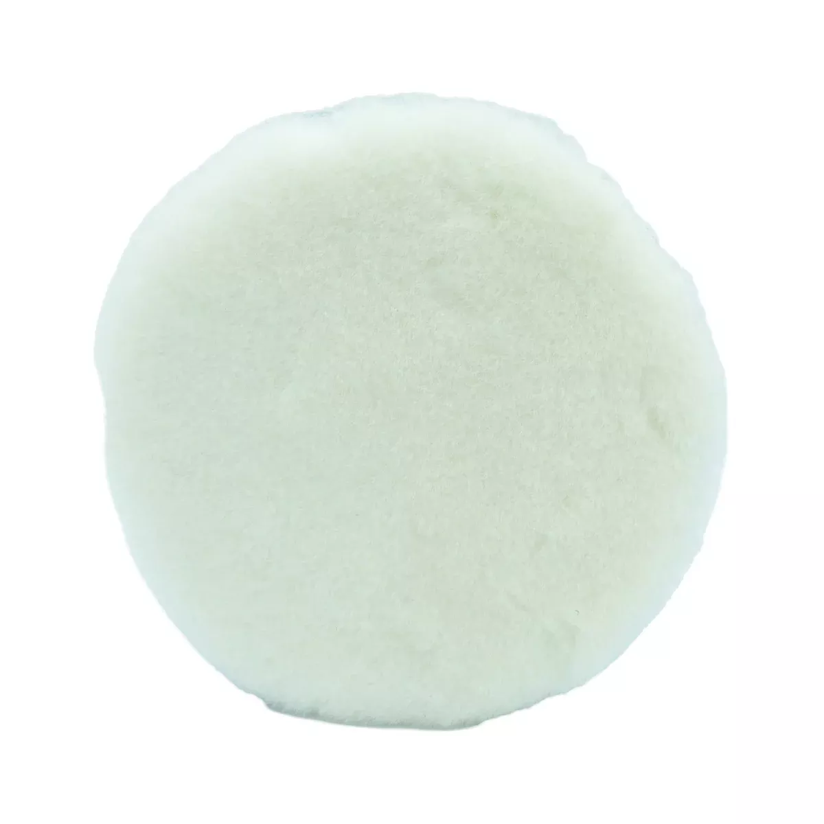 6" White Wool Cutting Pad