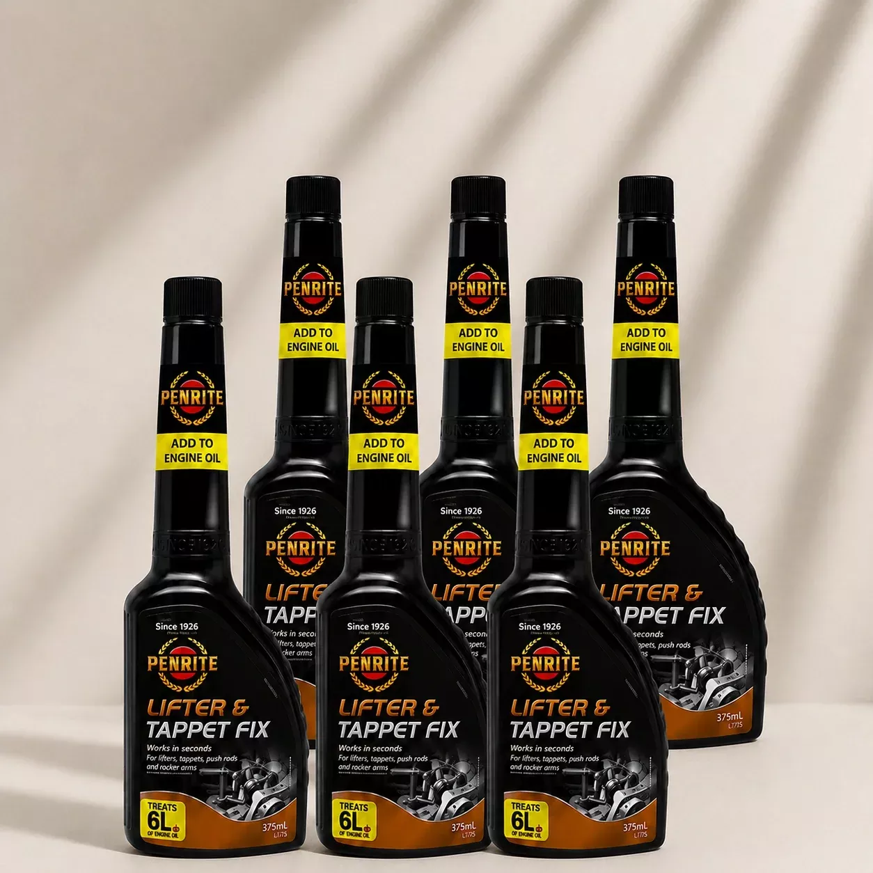 6 X Penrite Lifter & Tappet Fix 375ml - ADLTF375(Six Pack)