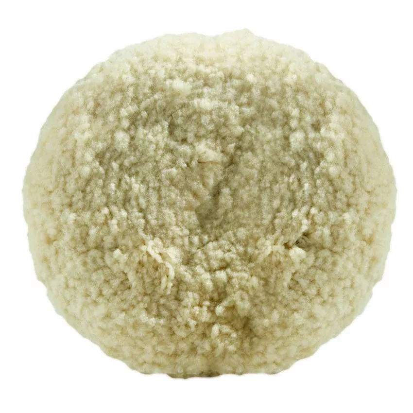 8" 100% Natural Wool Double Sided Pad Cutting Pad