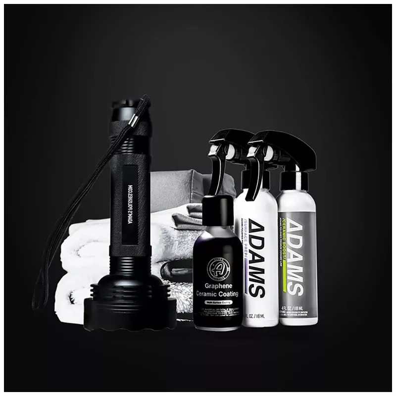 Adam's Graphene Ceramic Coating - 60 ml Kit with Light