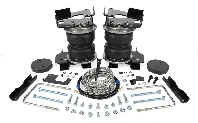 Air Lift 89355 LoadLifter 5000 Ultimate Plus with stainless steel air lines