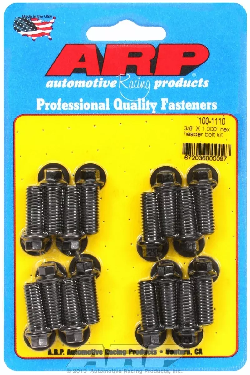 ARP 100-1110 3/8 X 1.000in Hex Header Bolt Kit