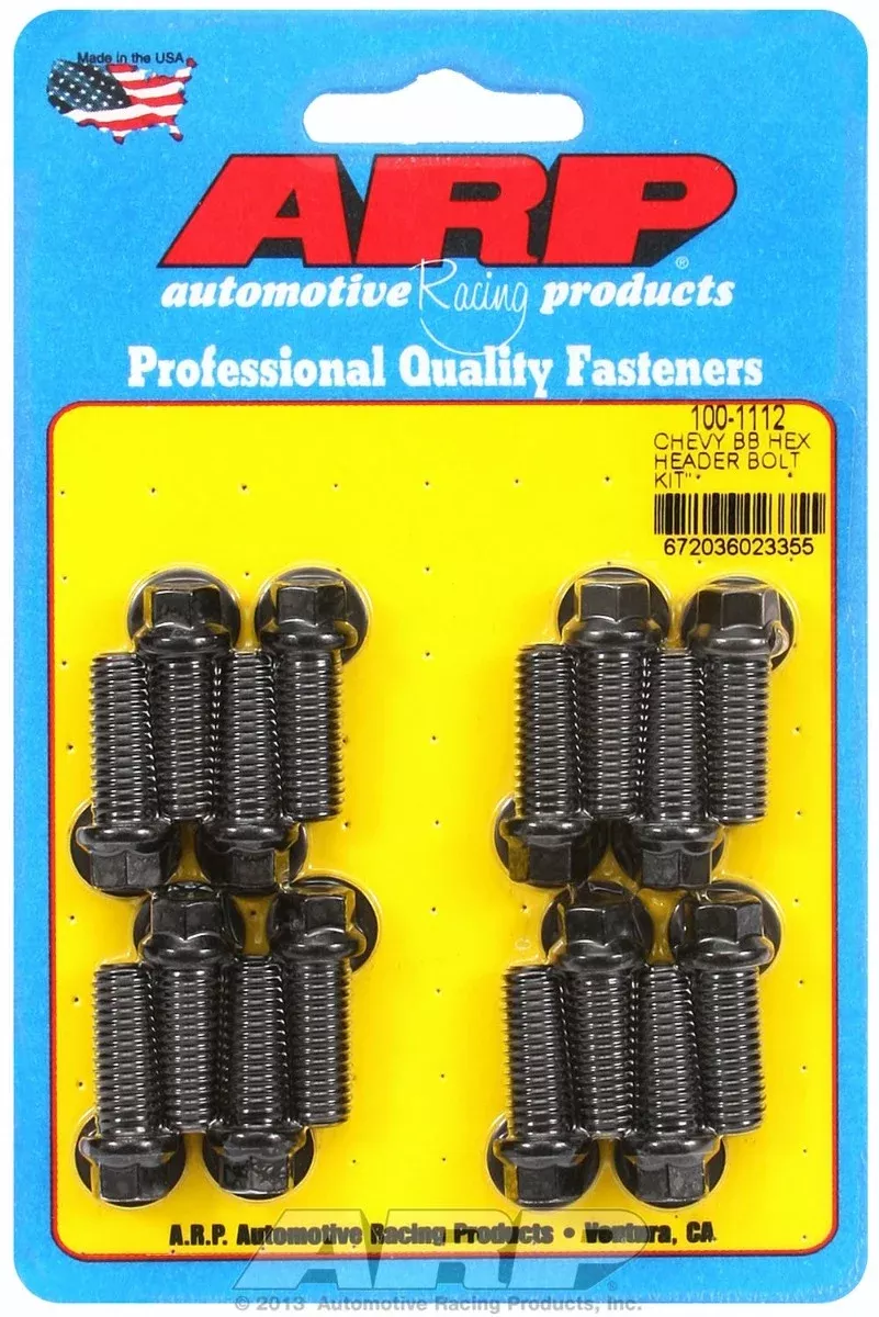ARP 100-1112 Hex Header Bolt Kit