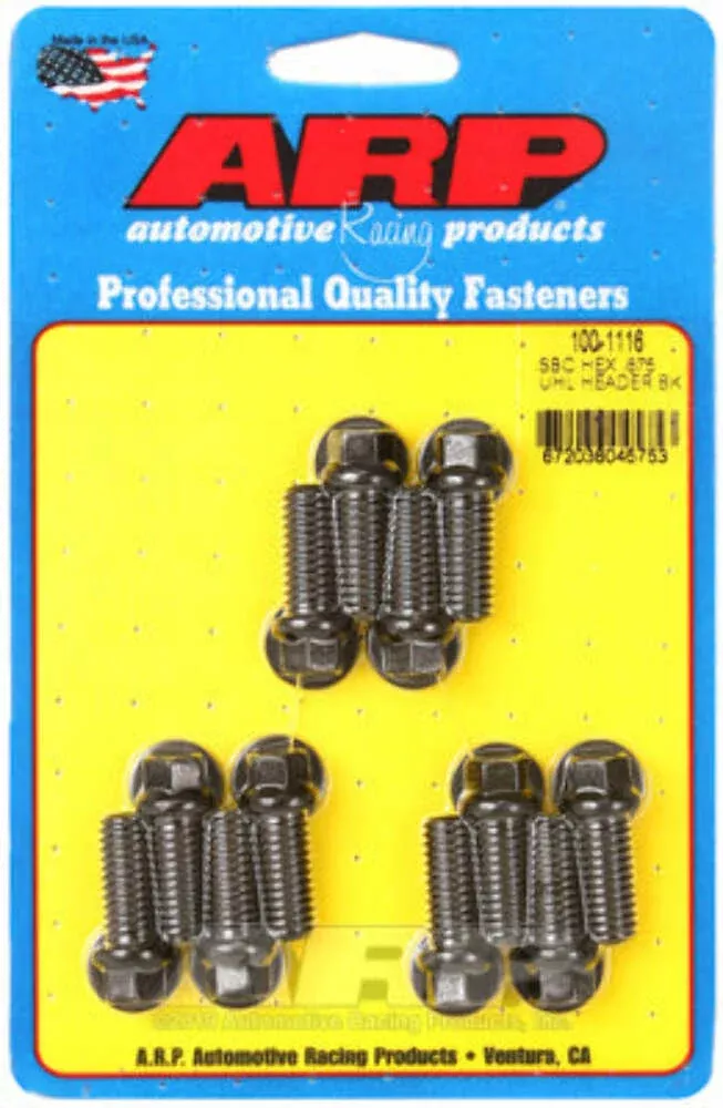 ARP 100-1116 Hex Header Bolt Kit