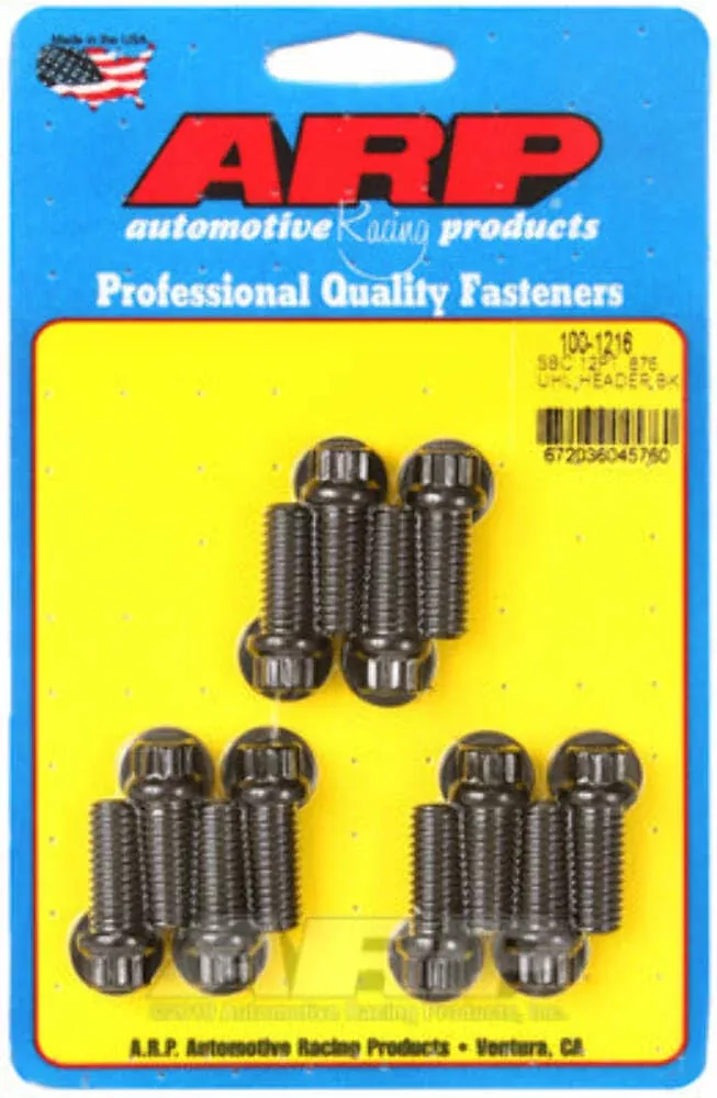 ARP 100-1216 12pt .875 UHL Header Bolt Kit