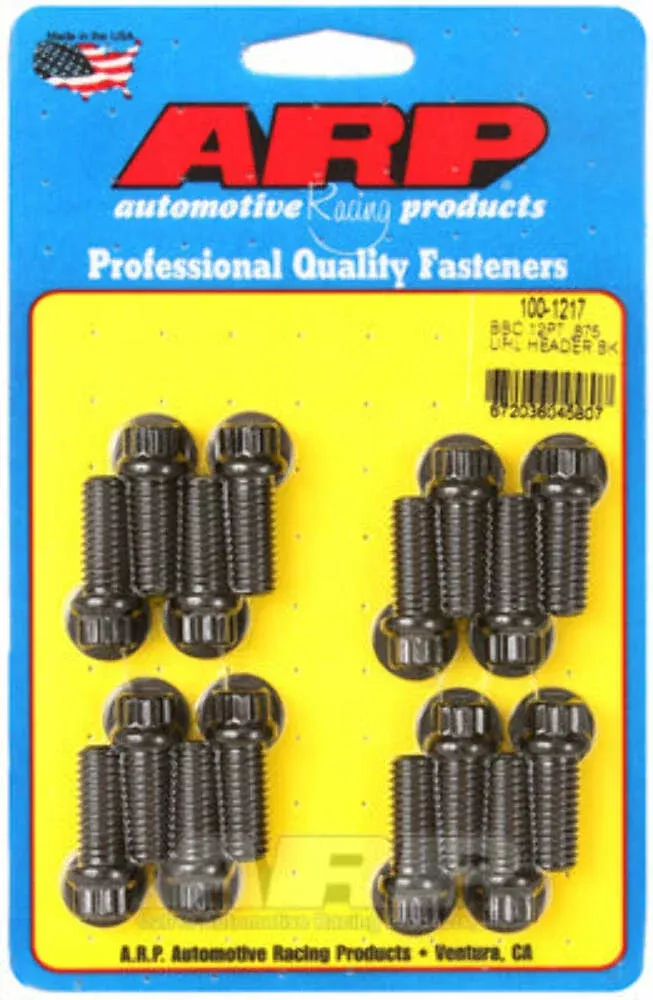 ARP 100-1217 12pt .875 UHL Header Bolt Kit