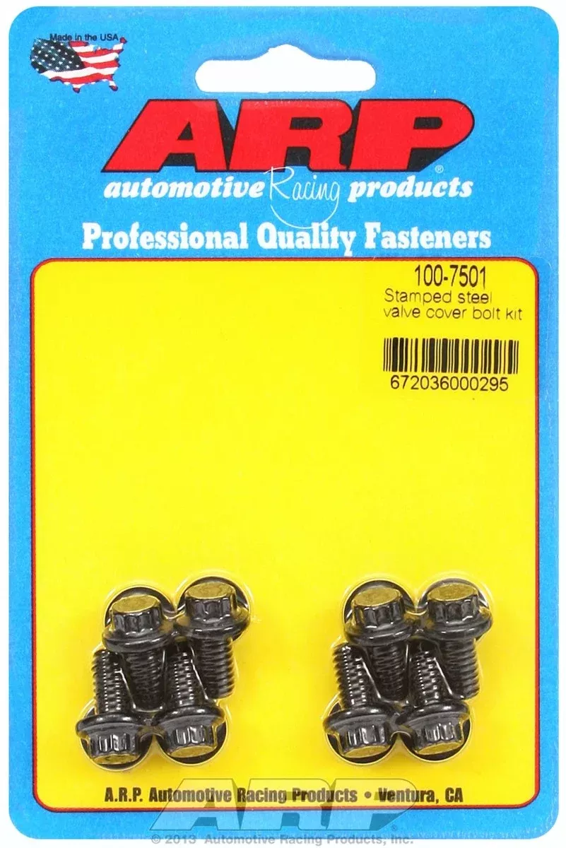 ARP 100-7501 Stamped Steel Valve Cover Bolt Kit