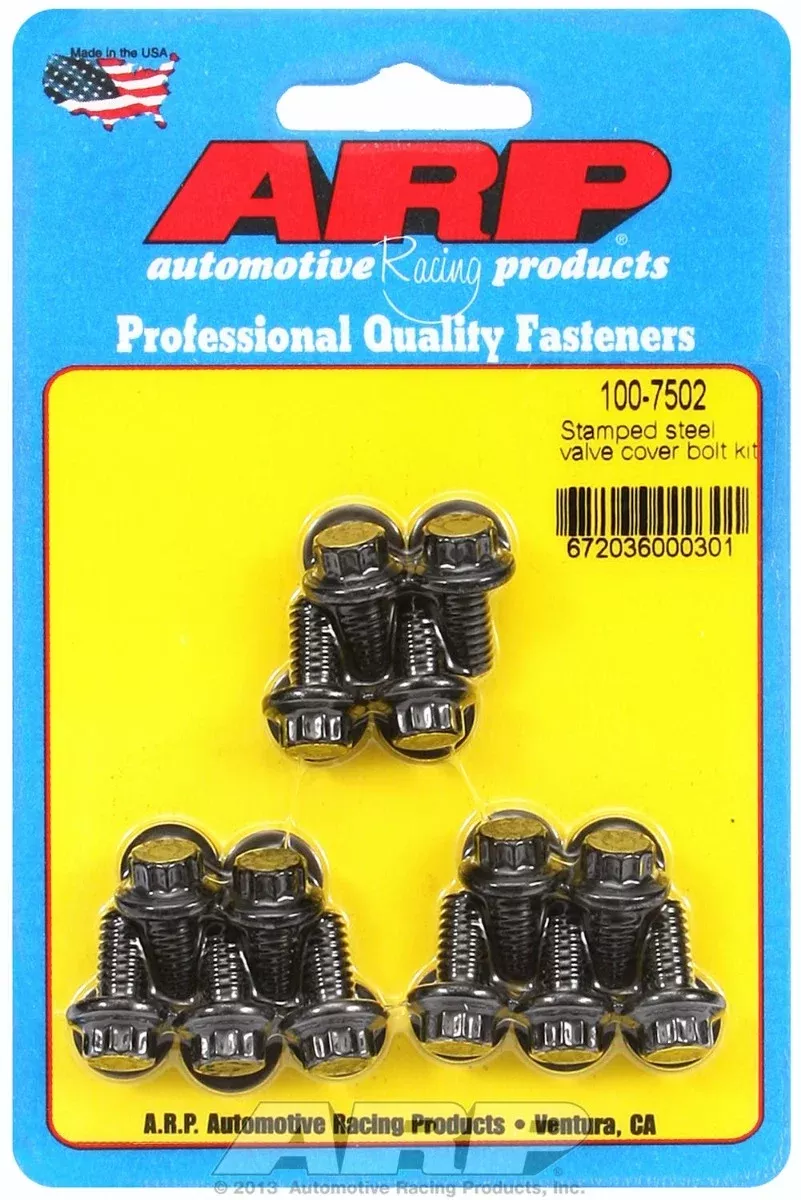ARP 100-7502 Stamped Steel Valve Cover Bolt Kit