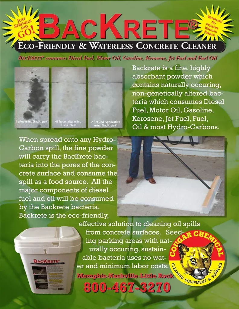 BacKrete Concrete Cleaner