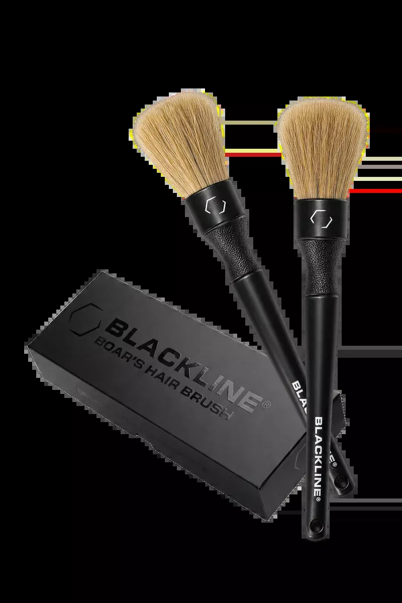 BLACKLINE BOAR'S HAIR BRUSH SET