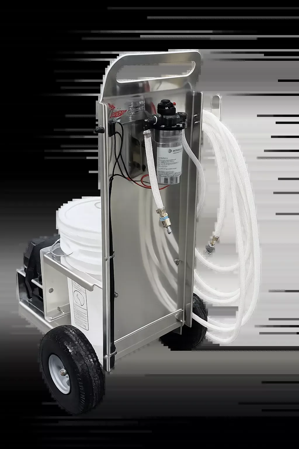 Built Out Sealer Cart