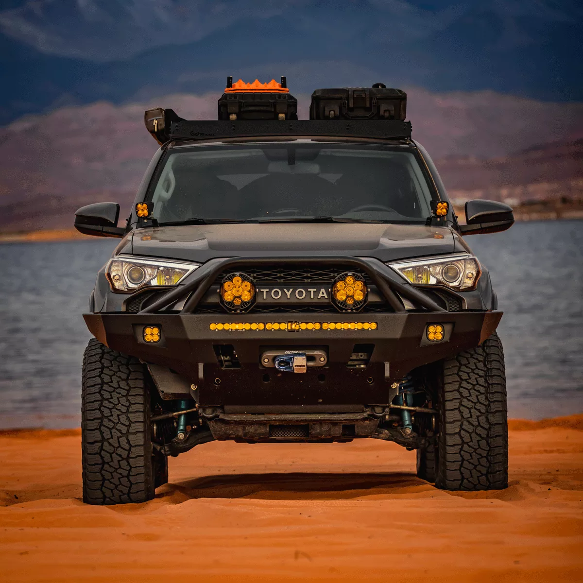 C4 Fabrication Overland Series Front Bumper For 4Runner (2014-2024)