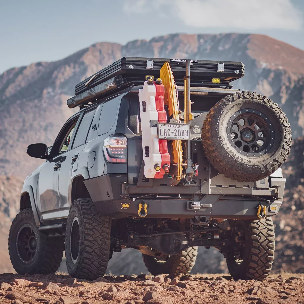 C4 Fabrication Overland Series Rear Bumper For 4Runner (2010-2024)