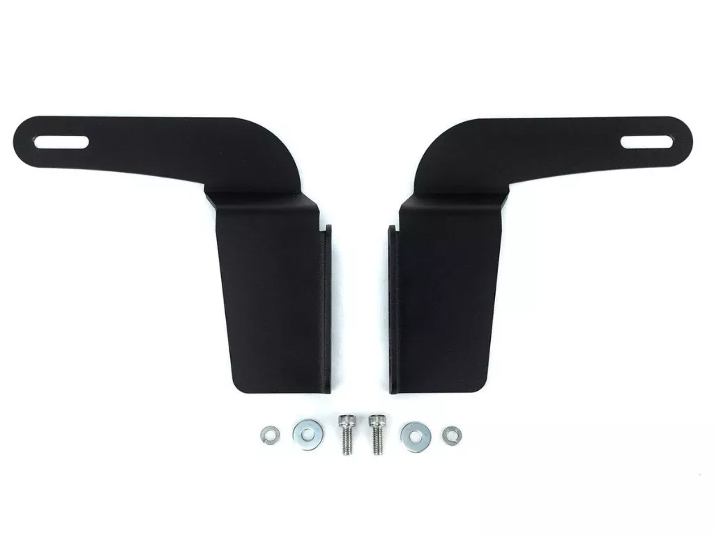 Cali Raised 32" Lower Bumper Hidden LED Light Bar Mounting Brackets For 4Runner (2003-2009)