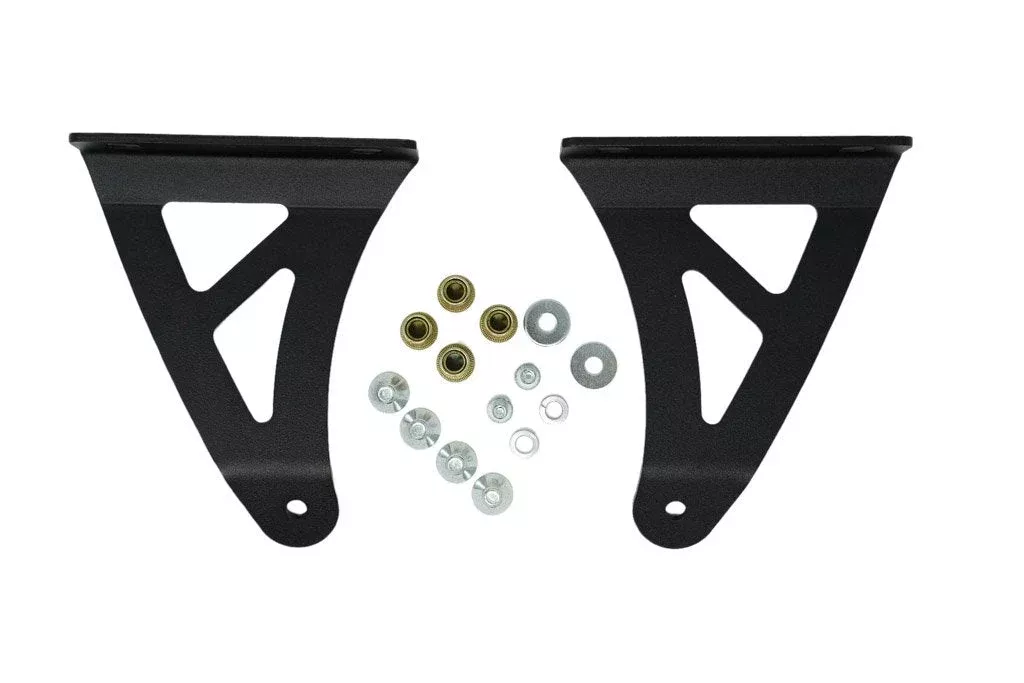 Cali Raised 52" Curved LED Light Bar Roof Mounting Brackets For 4Runner (2003-2024)