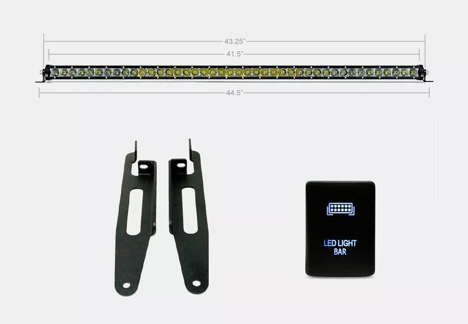 Cali Raised Economy Roof Rack Lighting Kit For 4Runner