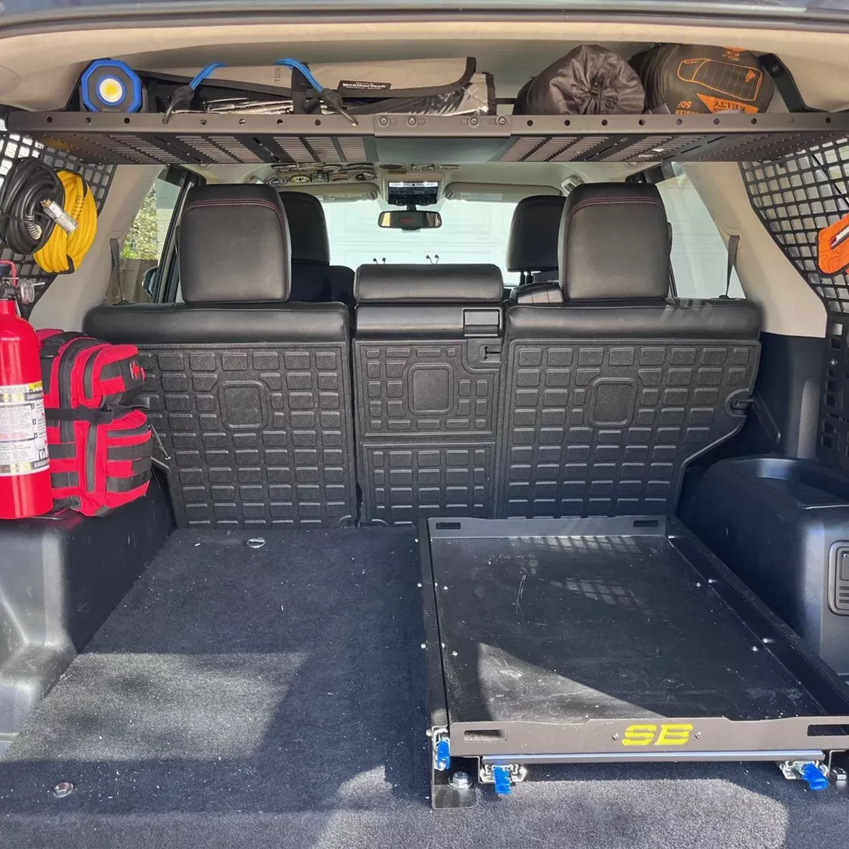 Cali Raised Rear Molle Overhead Tray For 4Runner (2010-2024)
