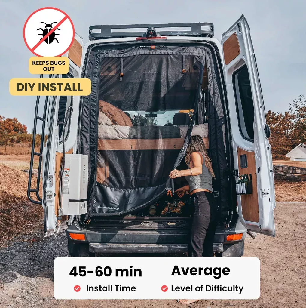 CampGuard Pro Bug Screens for Sprinter 2007-Current