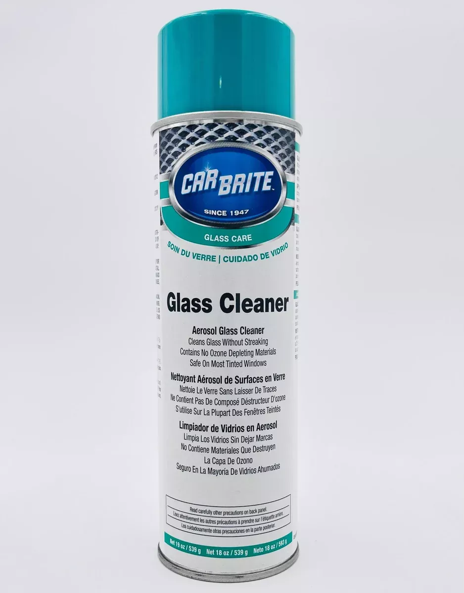 Car Brite Aerosol Glass Cleaner 19oz. Can