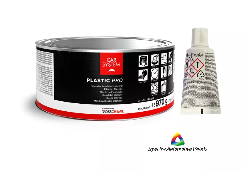 Car System Plastic Pro 1Kg Polyester Plastic Filler for Plastics. Bumper Nikki.