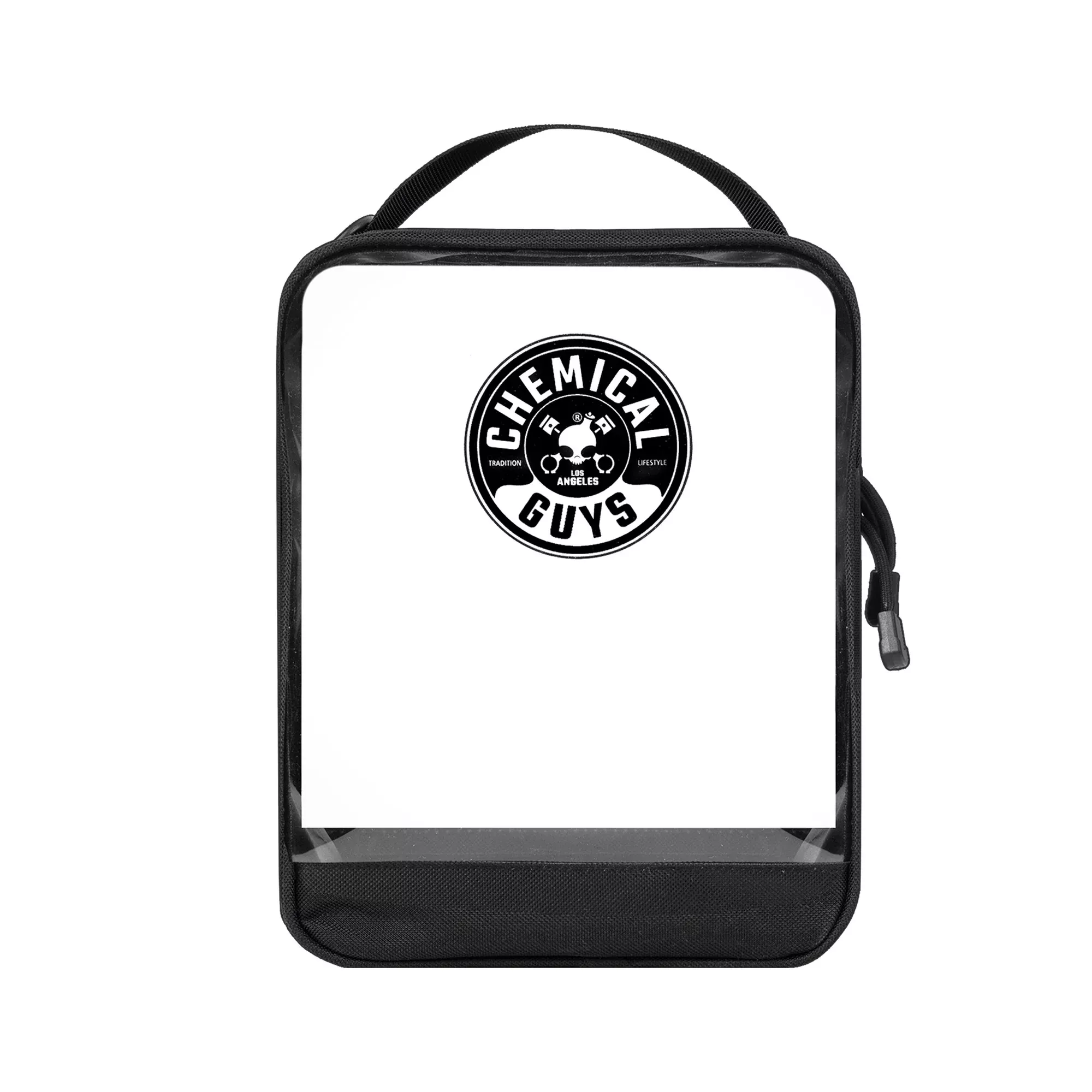 Clear Carry Zippered Storage Bag