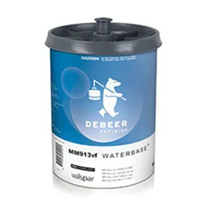 DeBeer Refinish 99031-HL1 WaterBase 900+ Series Ready Mixing Color, 0.5 L Metallic Ultra Fine Bright