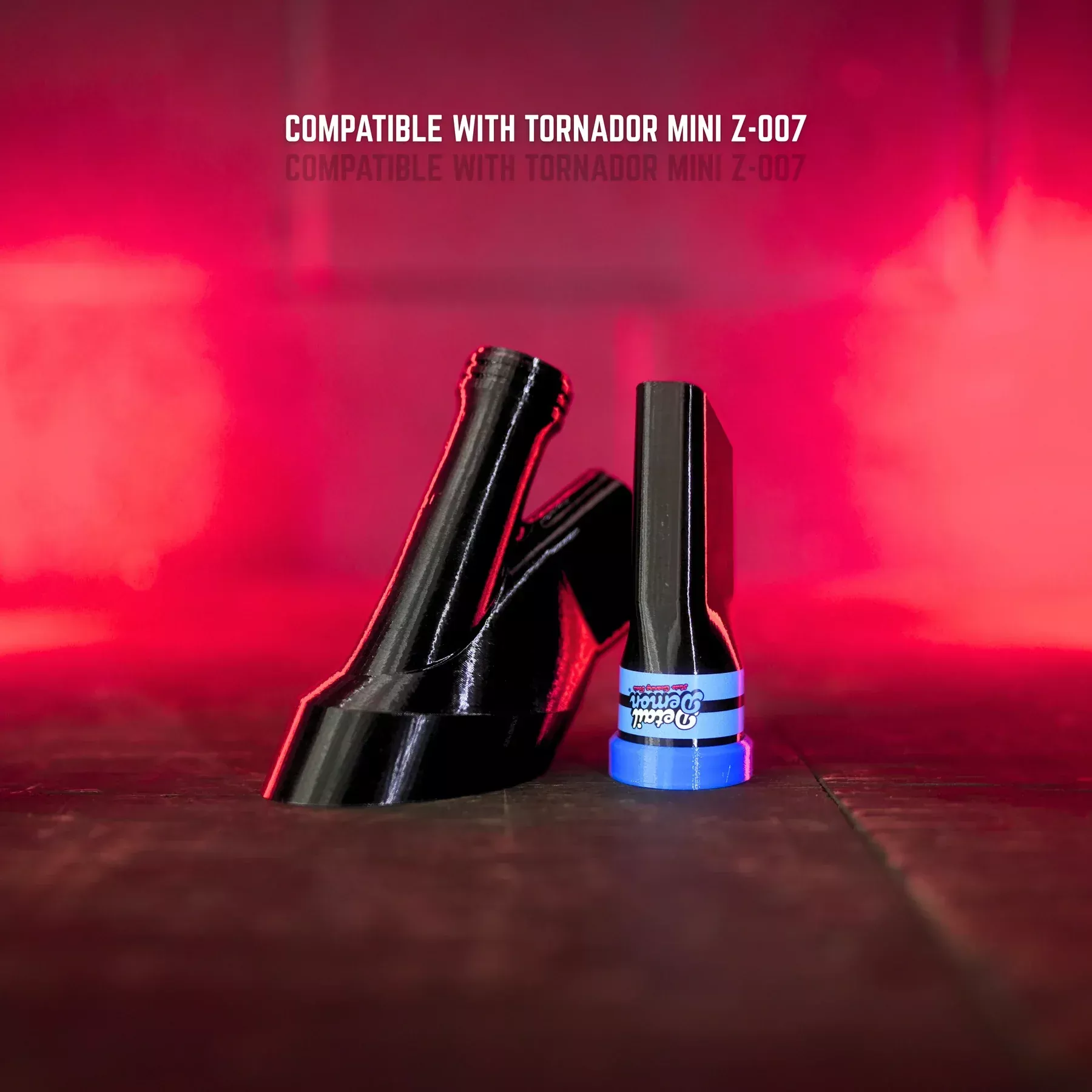 DETAIL DEMON Crevice Air+Vac Oval Attachment Compatible with Tornador Mini